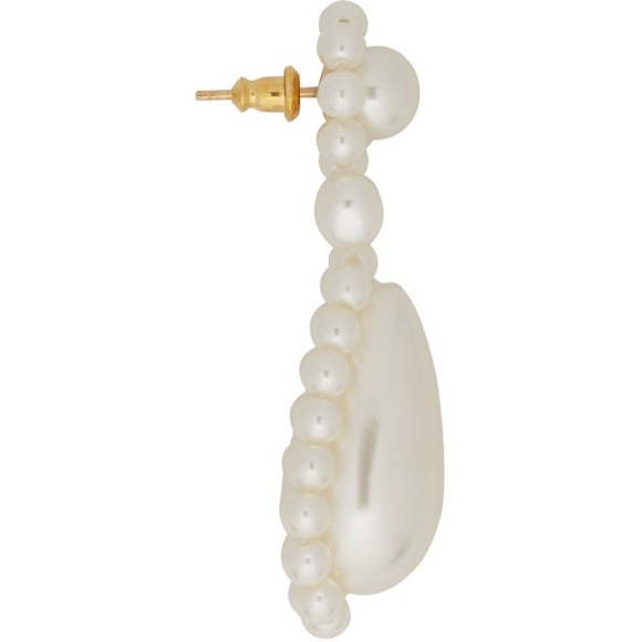 SIMONE ROCHA
Imitation Pearl Drop Earrings - Picture 2 of 5